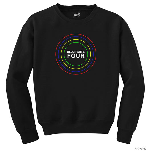 Bloc Party Four Siyah Sweatshirt