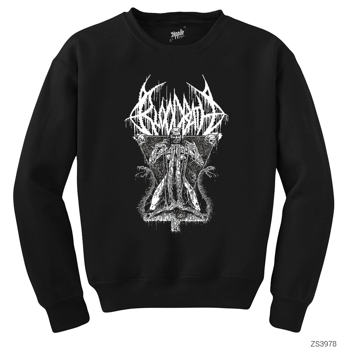Bloodbath Morbid Antichrist Classic Siyah Sweatshirt
