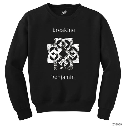 Breaking Benjamin Classic Siyah Sweatshirt