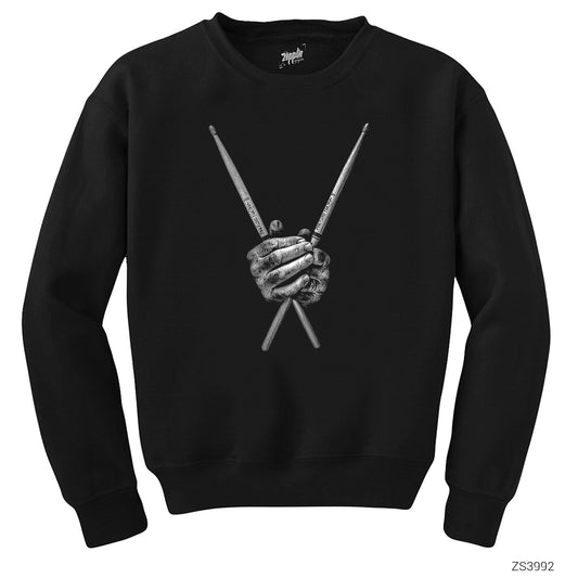 Pink Floyd Nick Mason Siyah Sweatshirt
