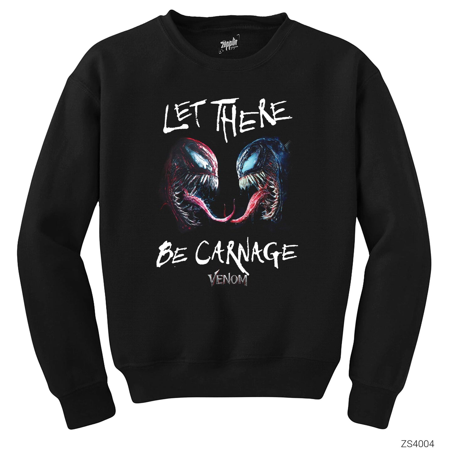 Venom 2 Let There be Carnage Kopya Siyah Sweatshirt