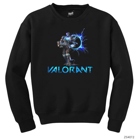 Valorant Kayo Siyah Sweatshirt