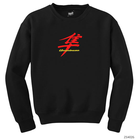 Hayabusa Logo Siyah Sweatshirt