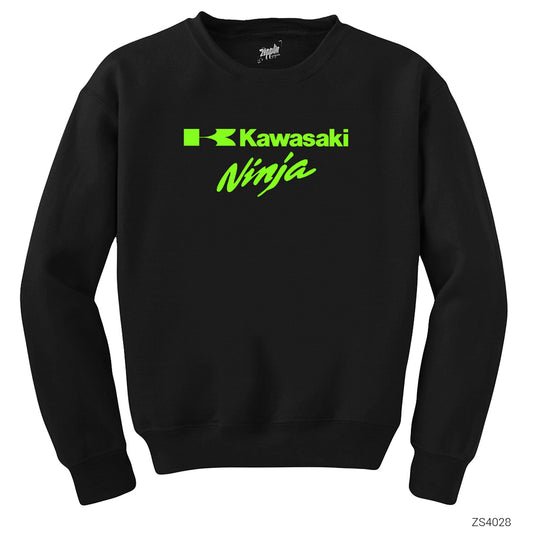 Kawasaki Ninja Siyah Sweatshirt