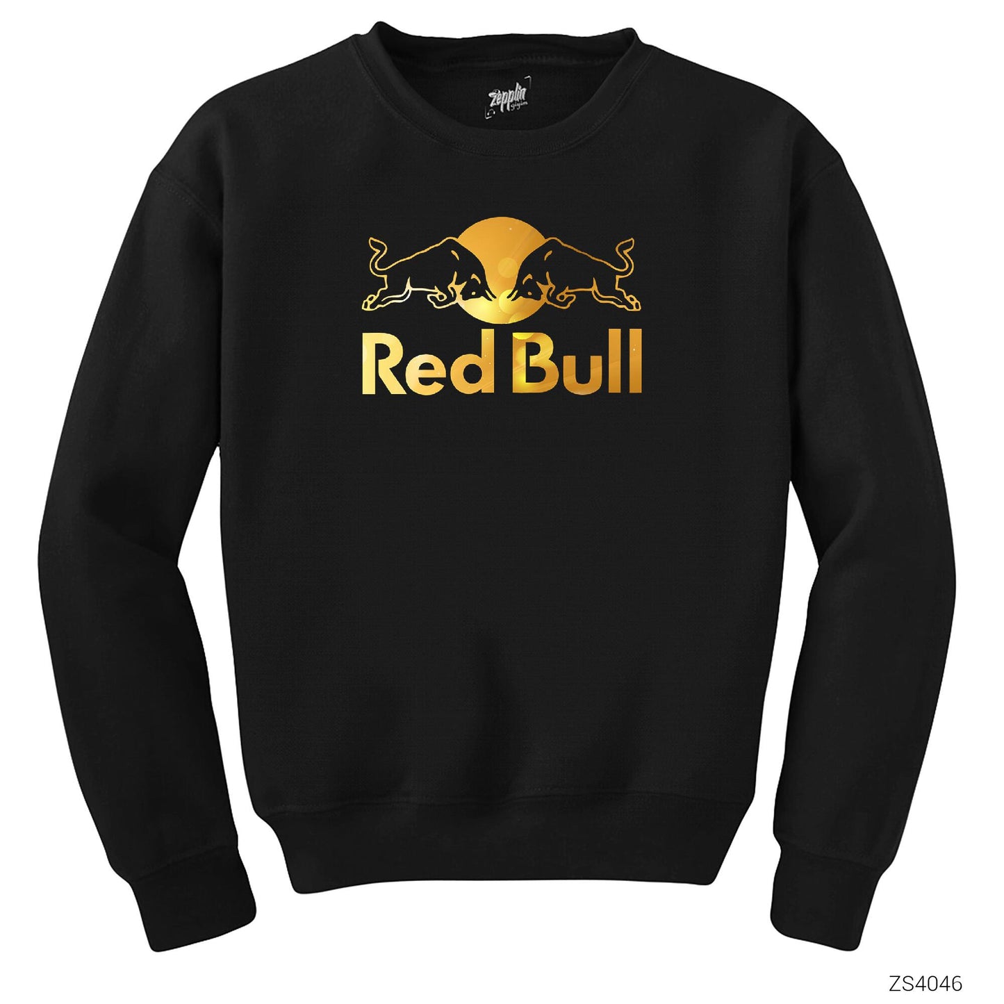 Redbull Gold Siyah Sweatshirt