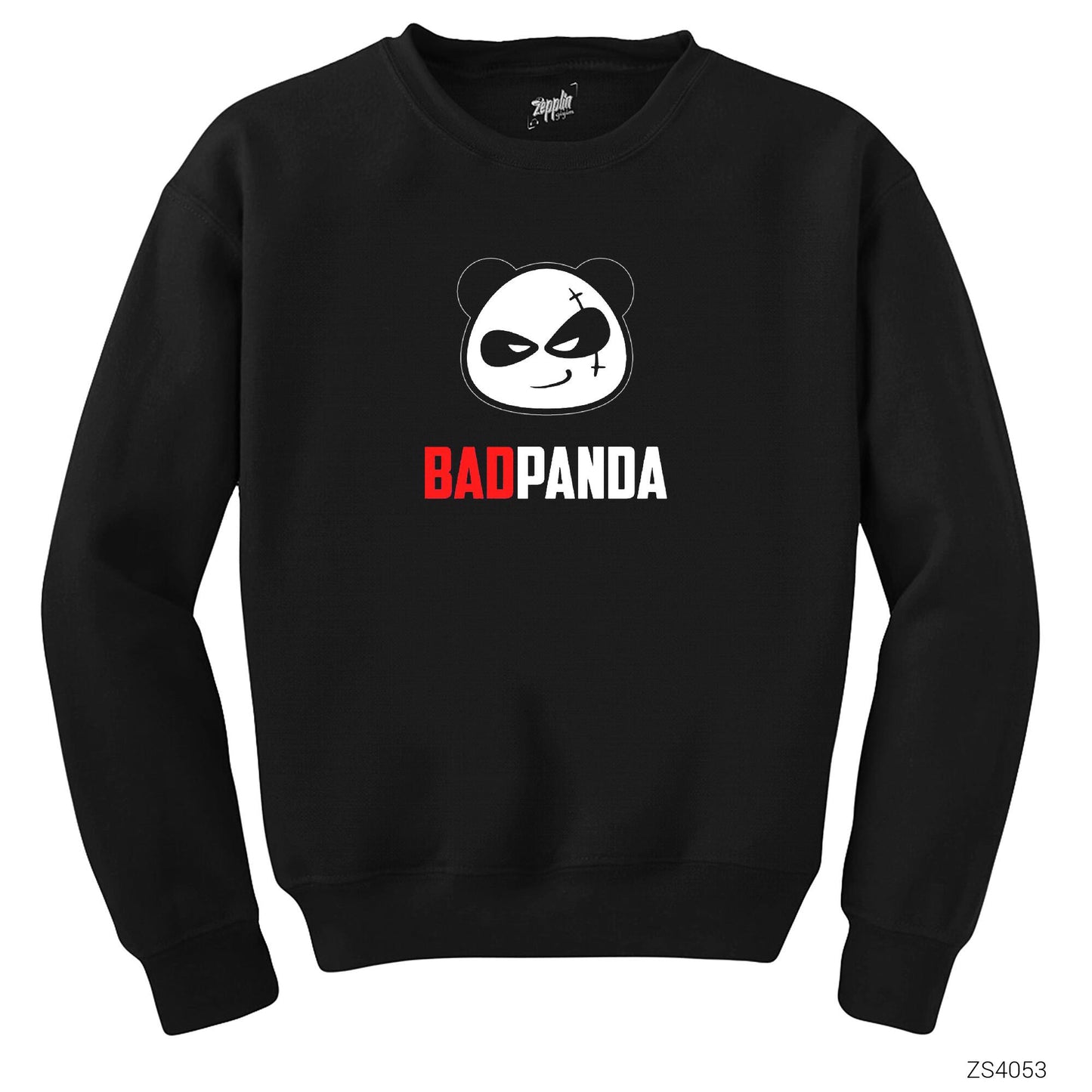 Bad Panda Siyah Sweatshirt