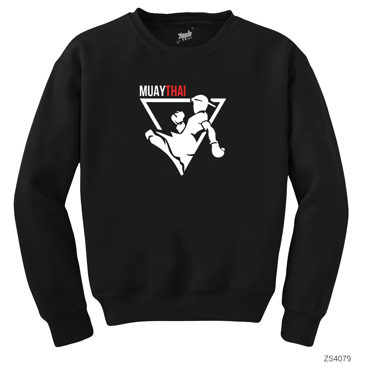 Muaythai Siyah Sweatshirt