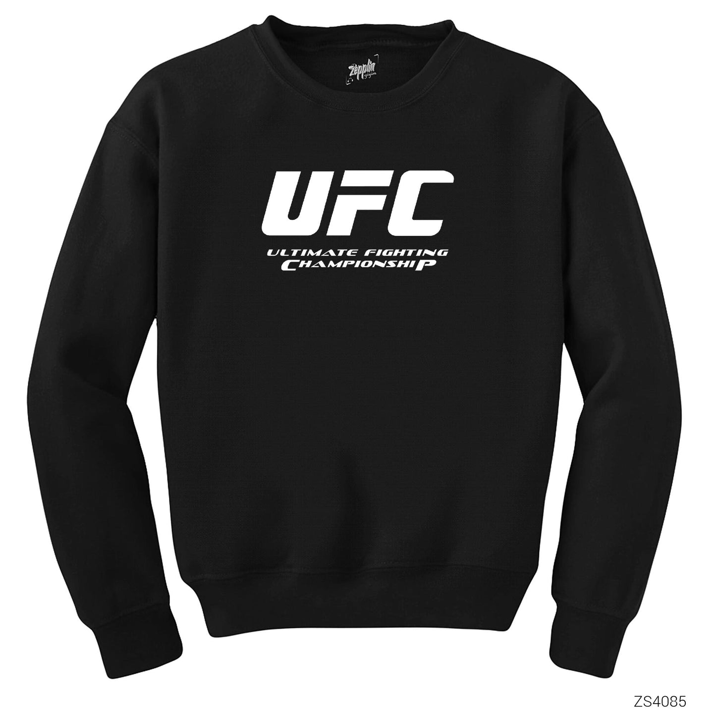 UFC Ultimate Championship Siyah Sweatshirt