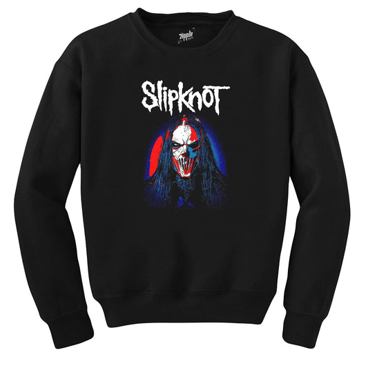 Slipknot Mick Thomson Face Siyah Sweatshirt