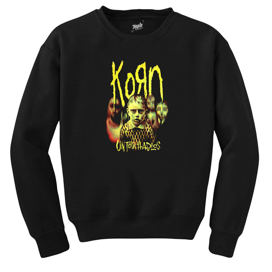 Korn Untouchables Siyah Sweatshirt