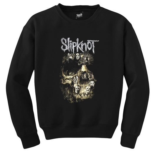 Slipknot Evil Siyah Sweatshirt