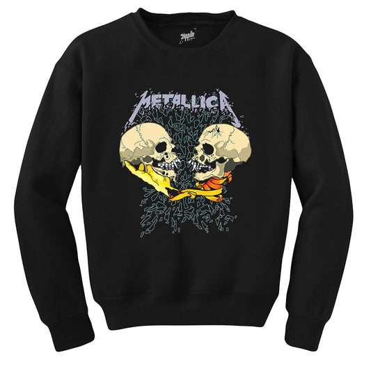 Metallica Sad But True Siyah Sweatshirt