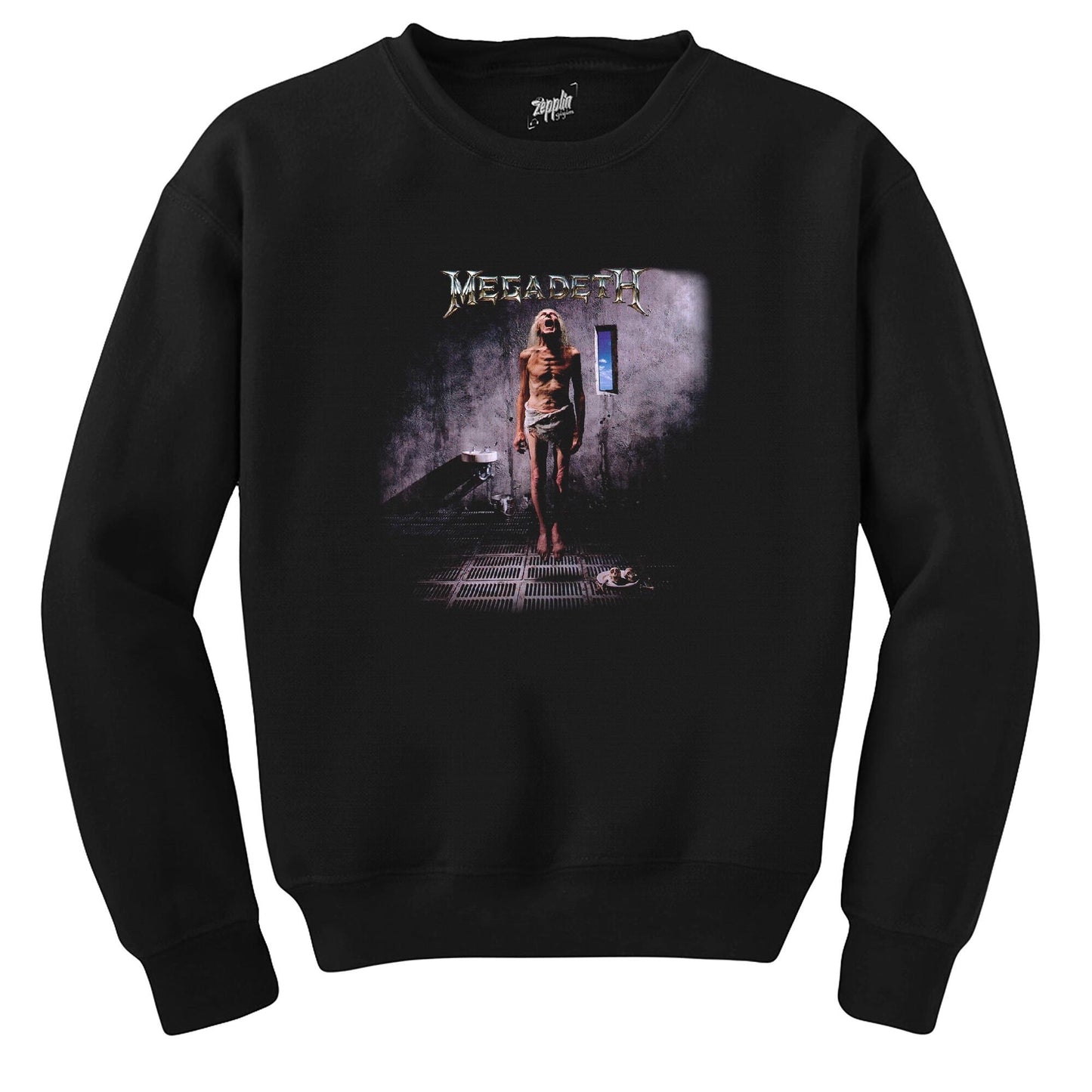 Megadeth Countdown to Extinction Siyah Sweatshirt