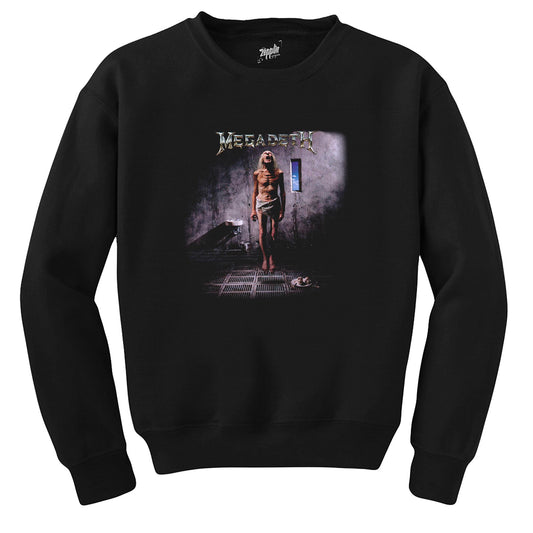 Megadeth Countdown to Extinction Siyah Sweatshirt