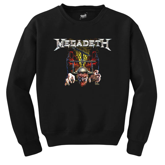 Megadeth Puppet Siyah Sweatshirt