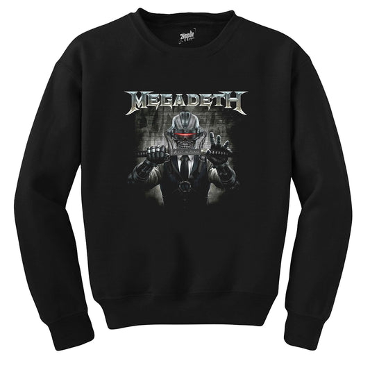 Megadeth Rust in Peace 2 Siyah Sweatshirt