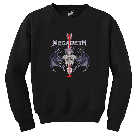 Megadeth Vic 2 Siyah Sweatshirt