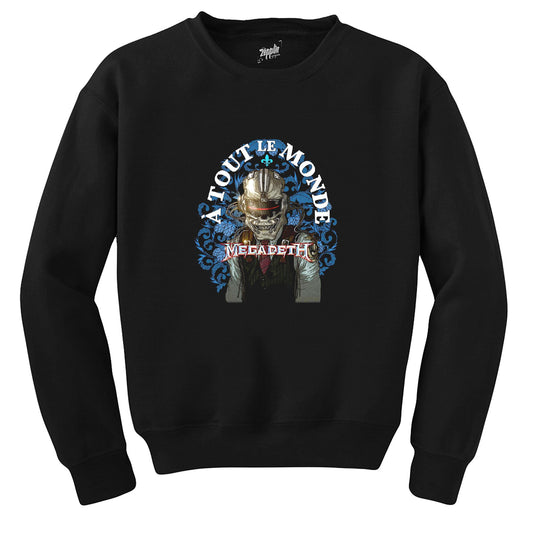 Megadeth A Tout Le Monde Siyah Sweatshirt
