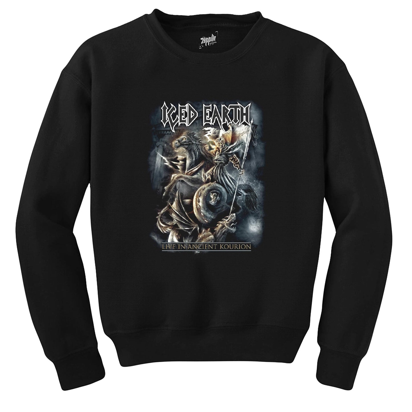 Iced Earth Siyah Sweatshirt