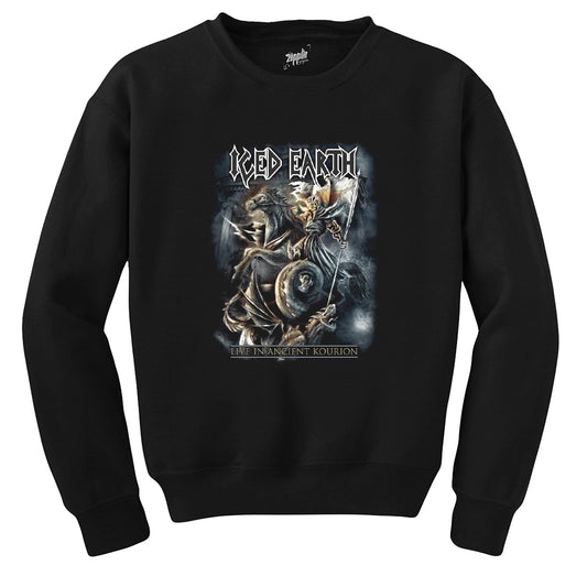 Iced Earth Siyah Sweatshirt
