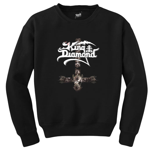 King Daimond Siyah Sweatshirt