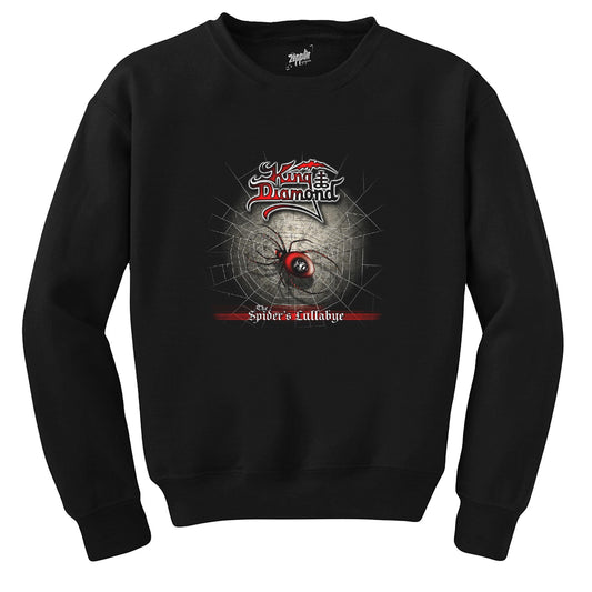 King Diamond Spider Siyah Sweatshirt