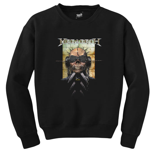 Megadeth Vic 3 Siyah Sweatshirt