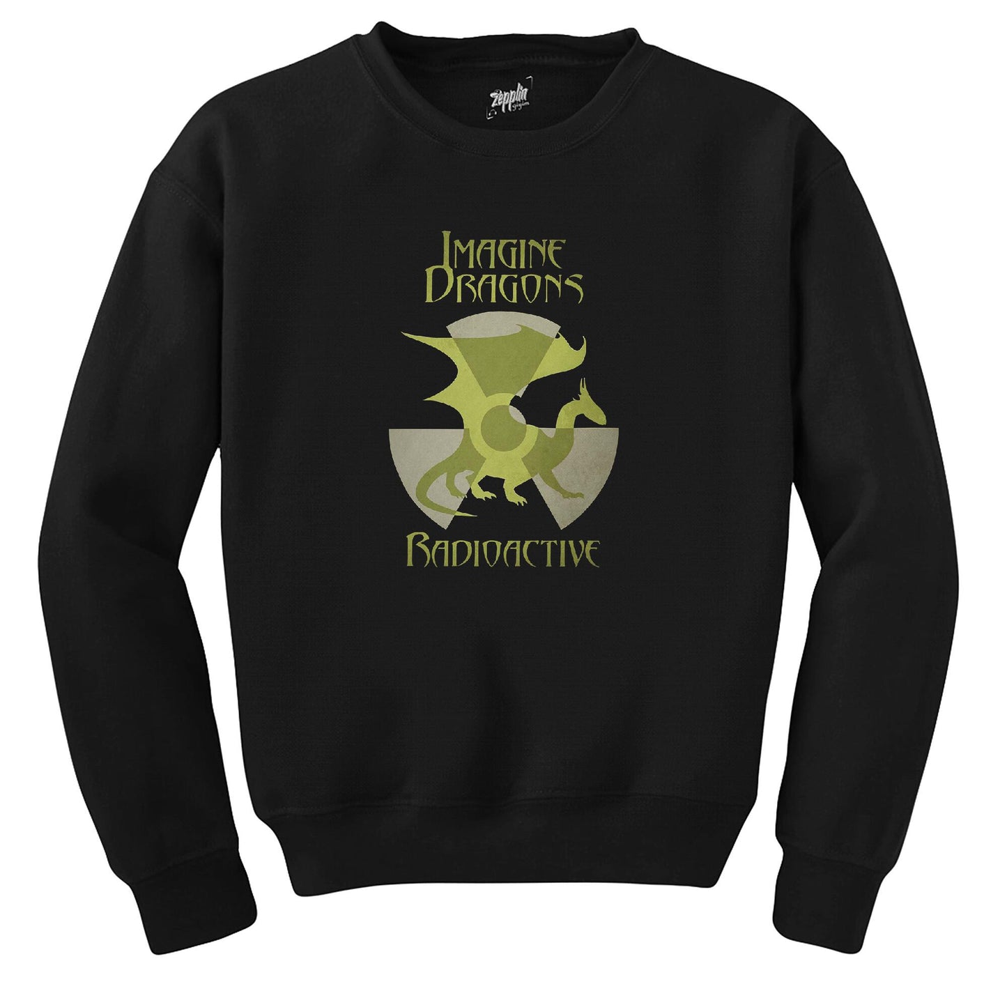 Imagine Dragons Radioactive Siyah Sweatshirt