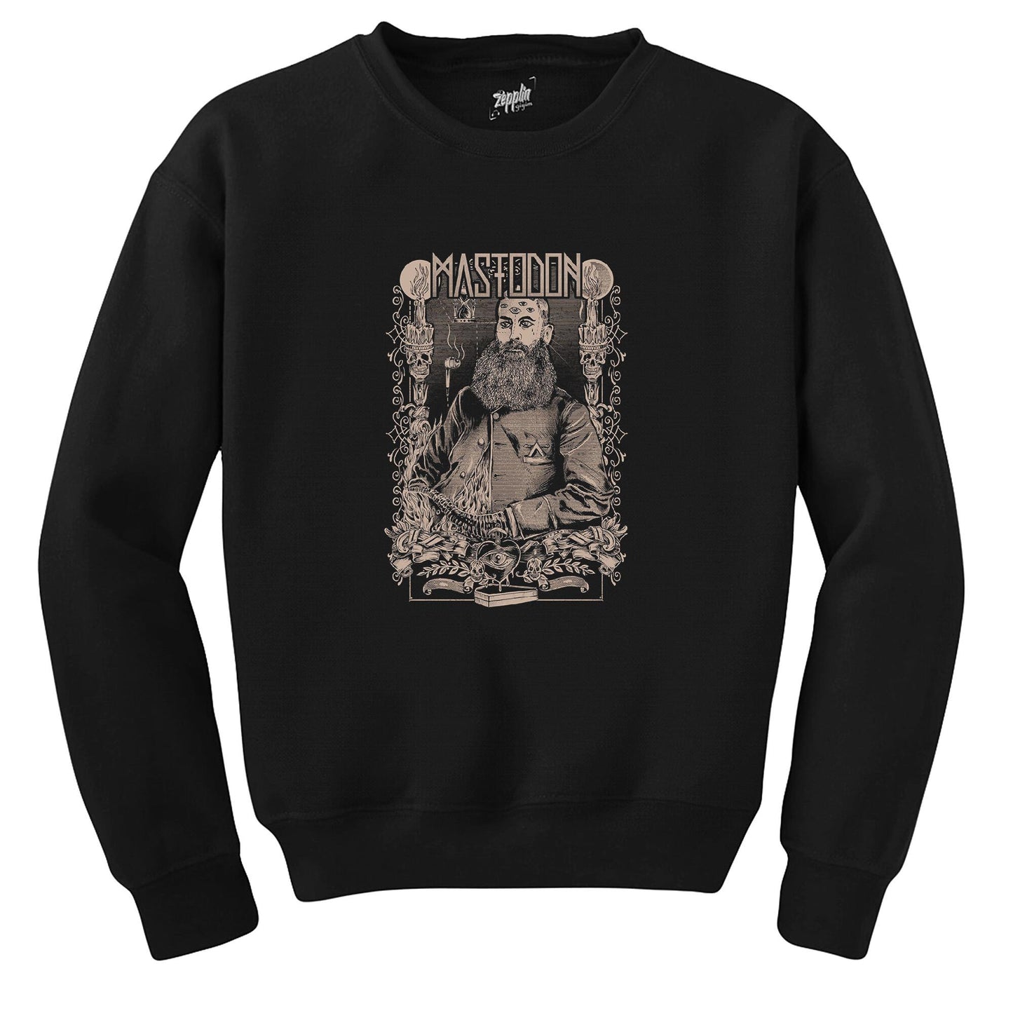 Mastodon Siyah Sweatshirt
