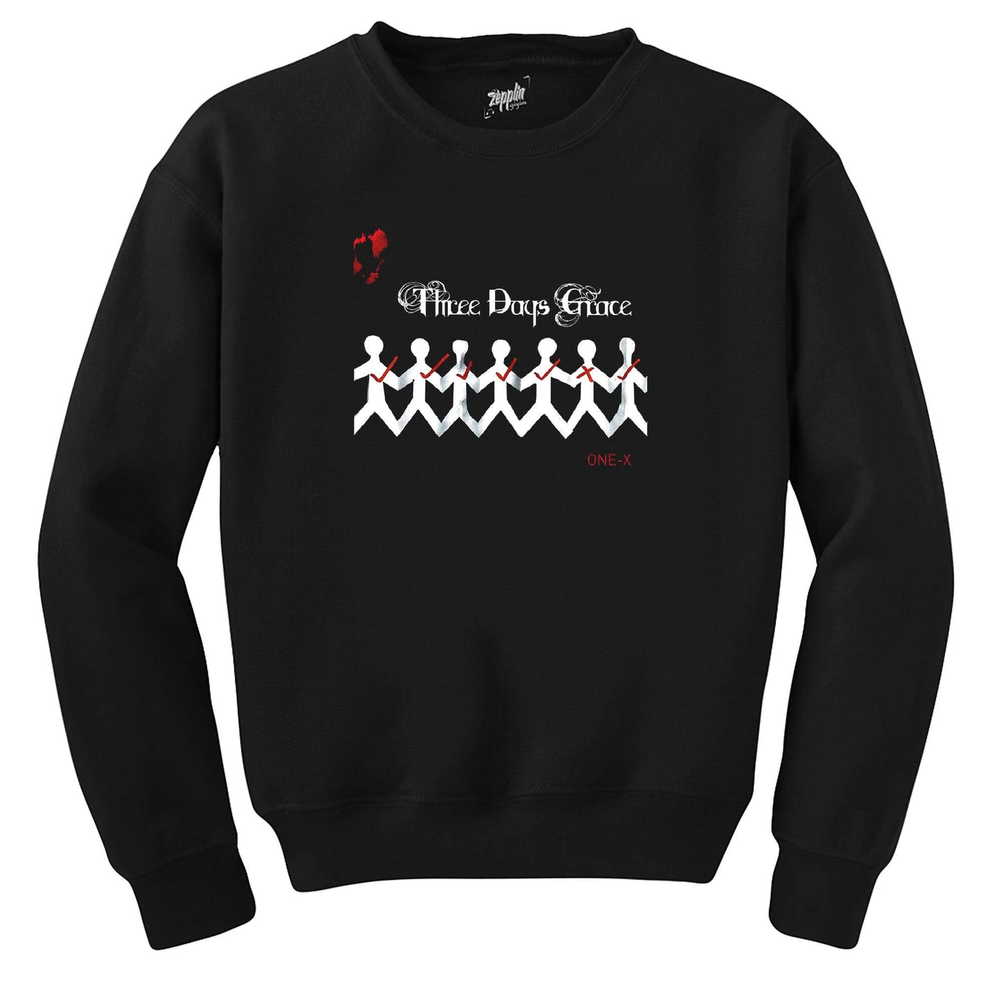 Three Days Siyah Sweatshirt