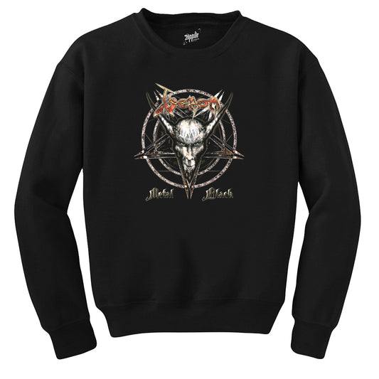 Venom Siyah Sweatshirt