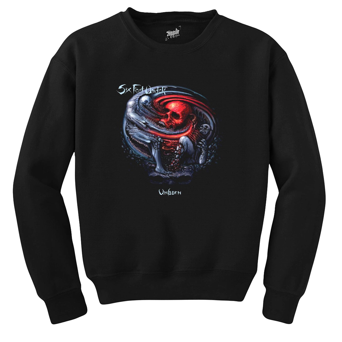 Six Feet Under Unborn Siyah Sweatshirt