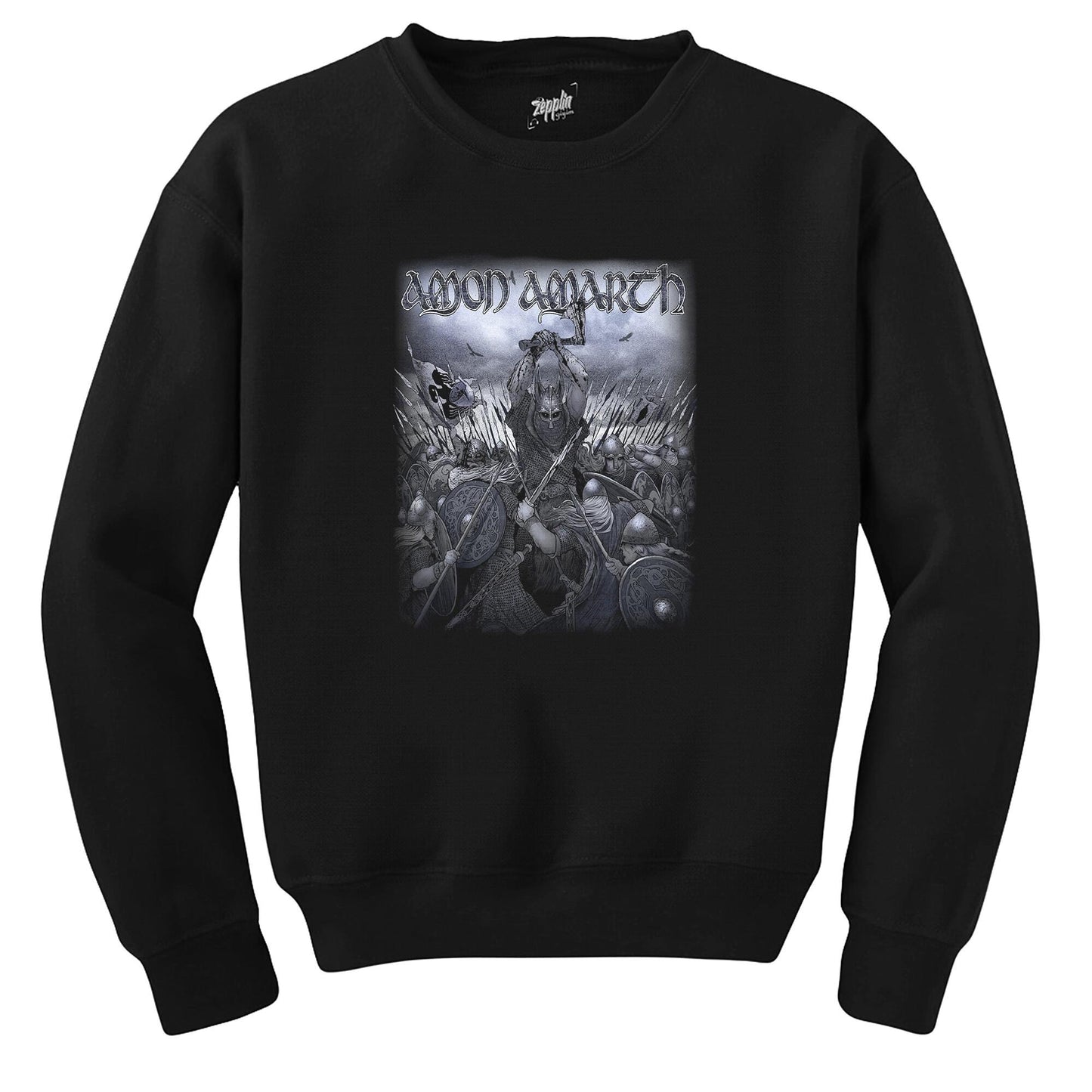 Amon Amarth Vikings War Siyah Sweatshirt