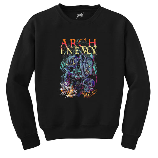 Arch Enemy War Eternal Your Tokyo Sacrifice Siyah Sweatshirt