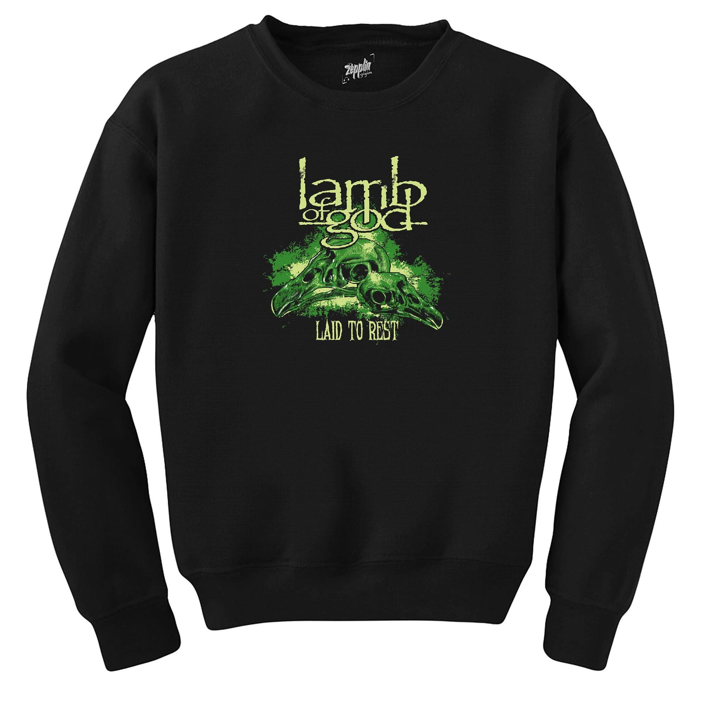 Lamb Of God Genre Siyah Sweatshirt