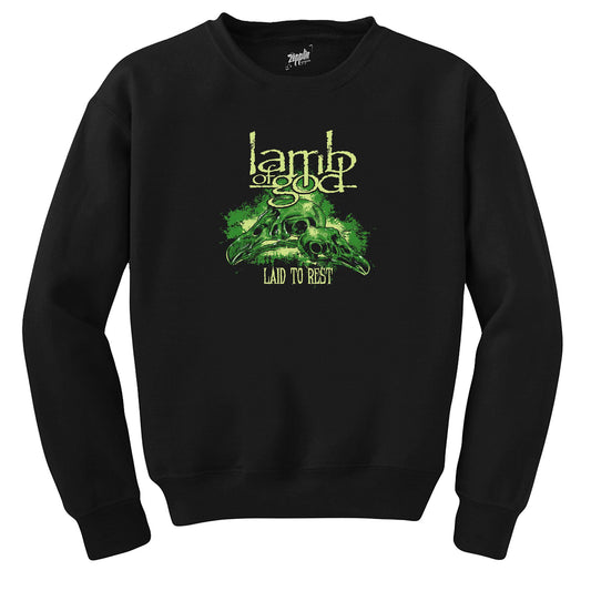 Lamb Of God Genre Siyah Sweatshirt