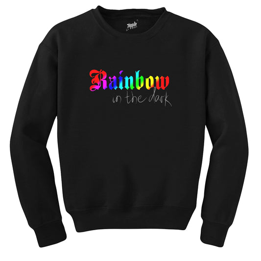 Dio Rainbow in The Dark Siyah Sweatshirt