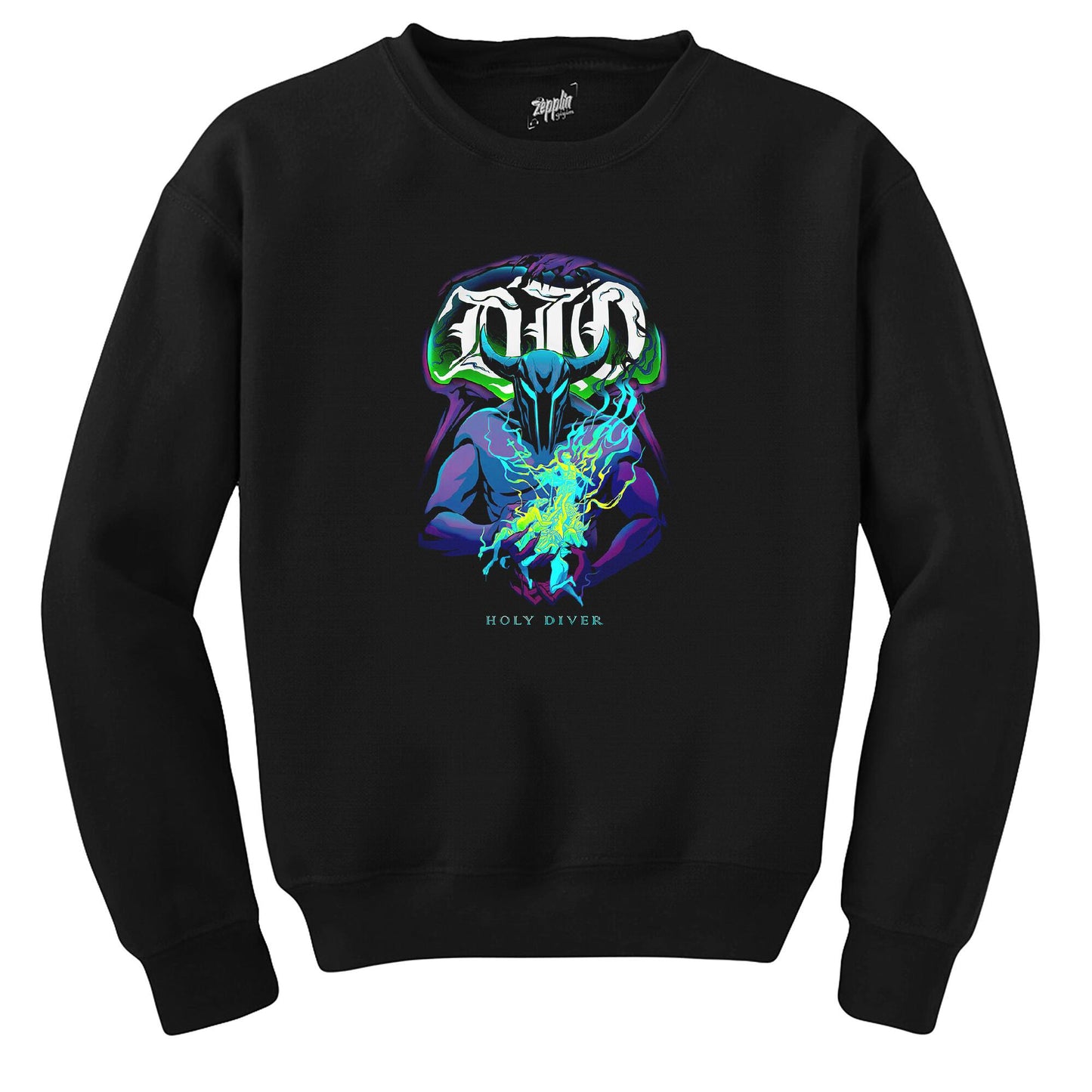 Dio Holy Diver Siyah Sweatshirt