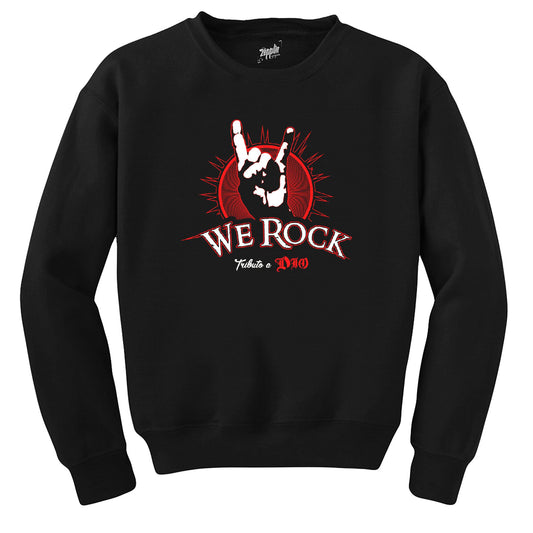 Dio We Rock Siyah Sweatshirt