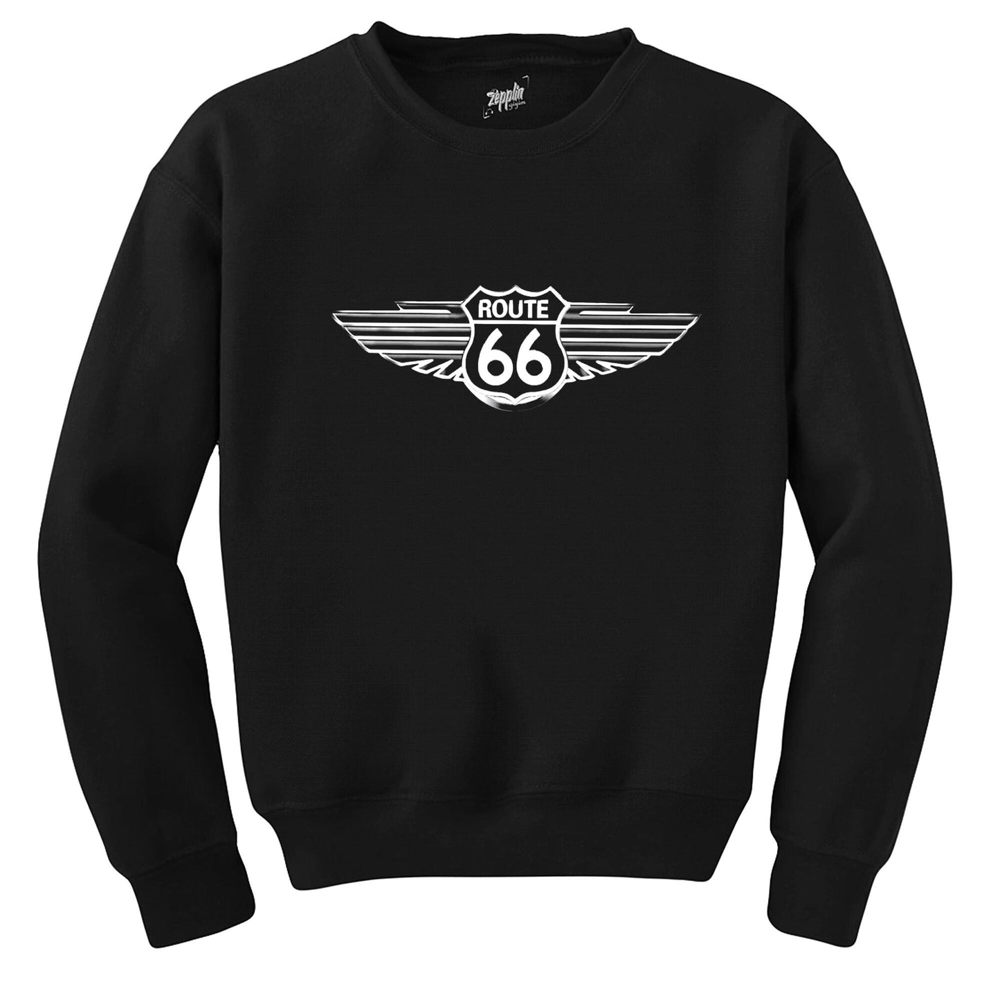 Route66 Kanat Siyah Sweatshirt