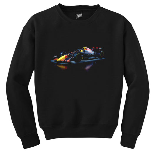 F1 Redbull Siyah Sweatshirt