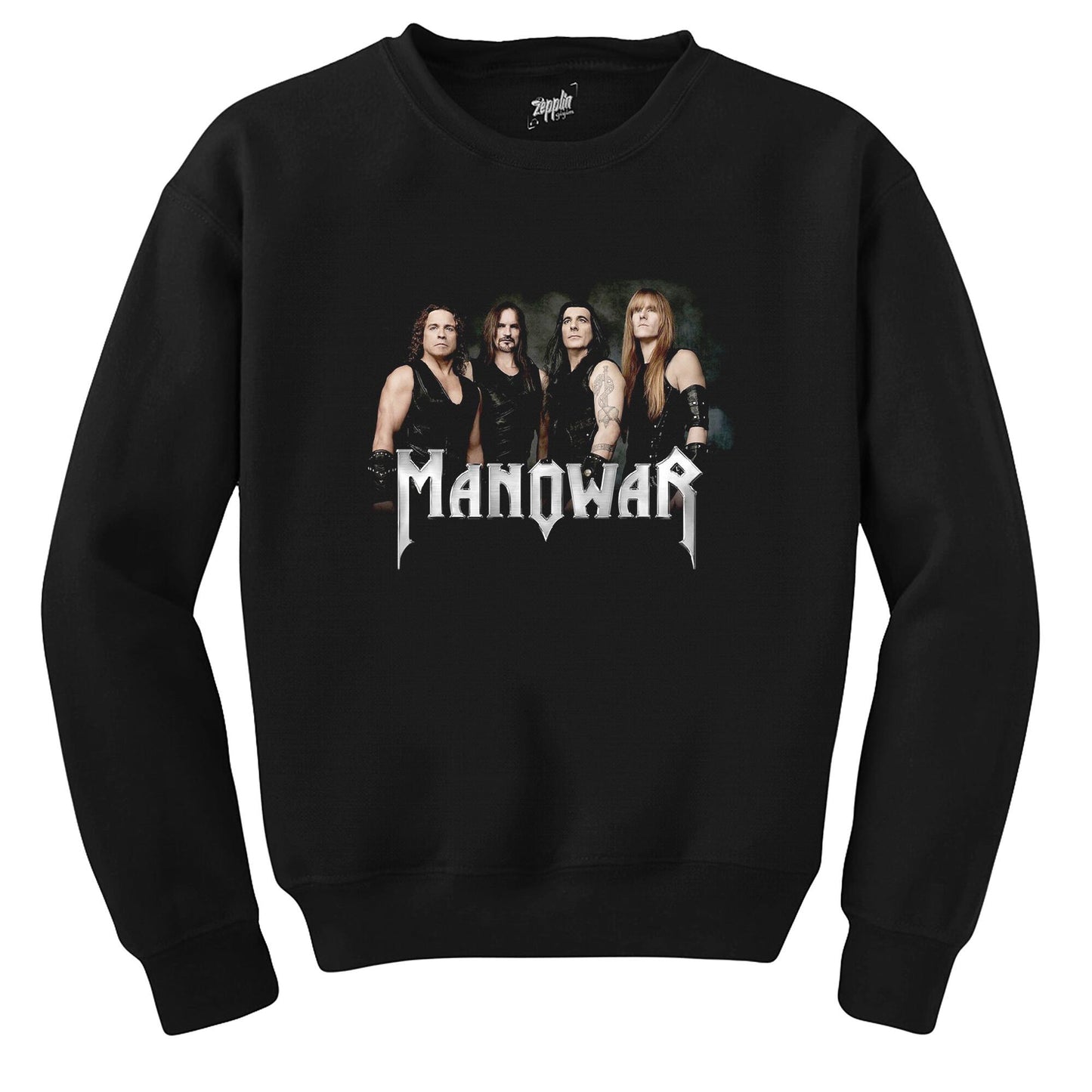 Manowar Group Siyah Sweatshirt