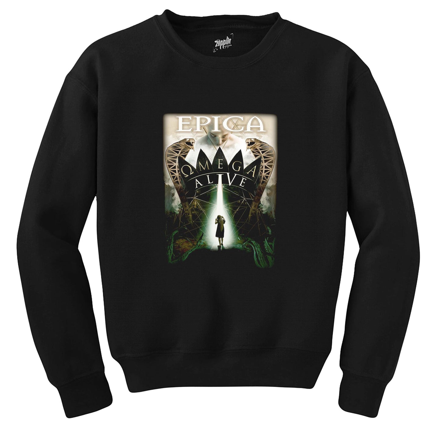 Epica Omega Alive Siyah Sweatshirt