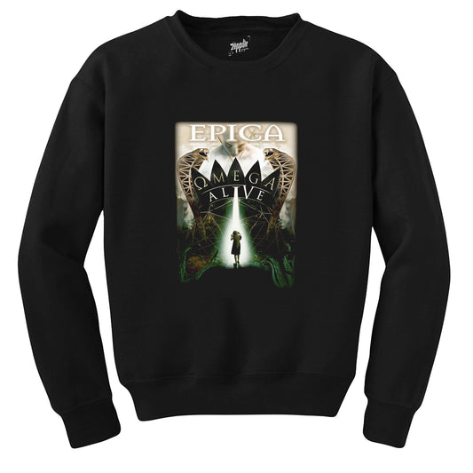 Epica Omega Alive Siyah Sweatshirt