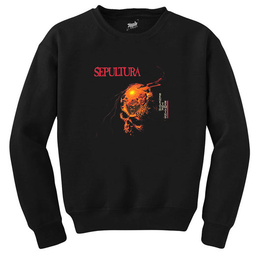 Sepultura Beneath the Remains Siyah Sweatshirt