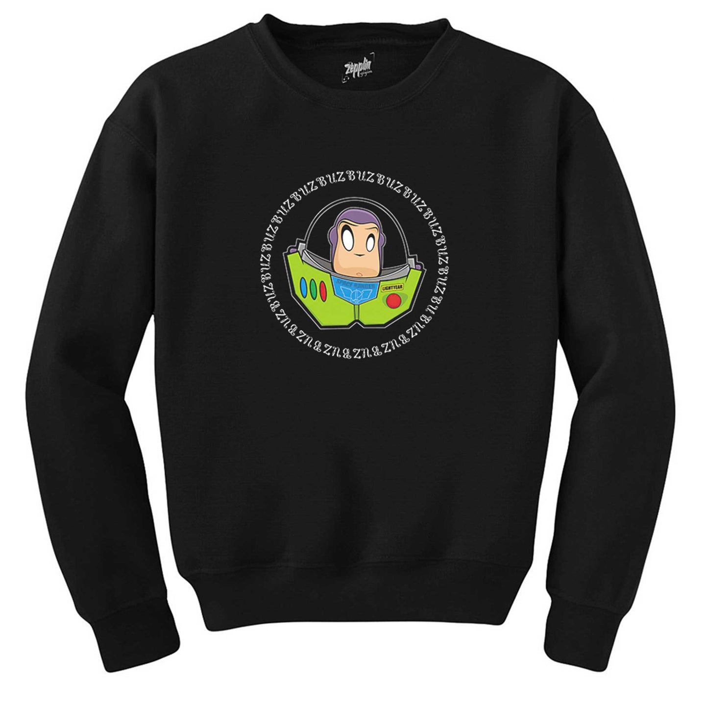 Buzz Lightyear Tiny Siyah Sweatshirt