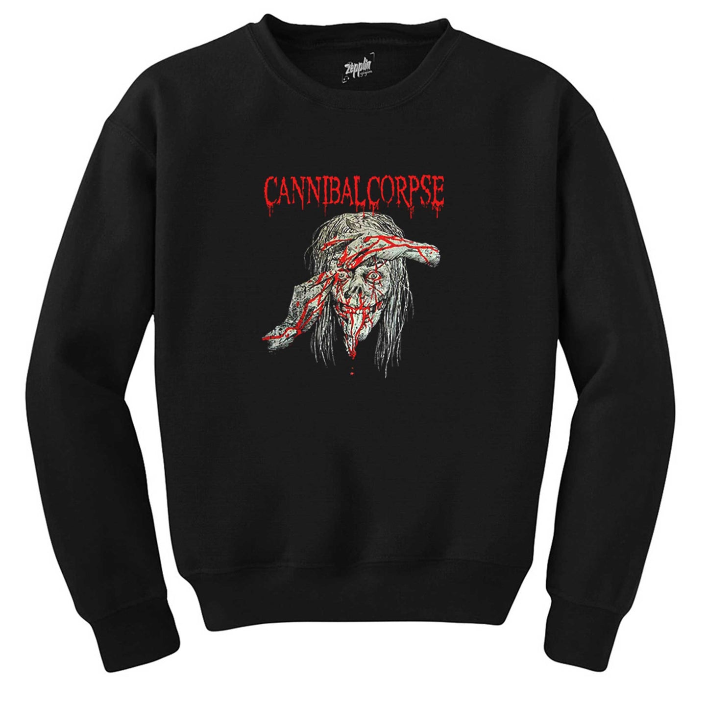 Cannibal Corpse Eyes Siyah Sweatshirt