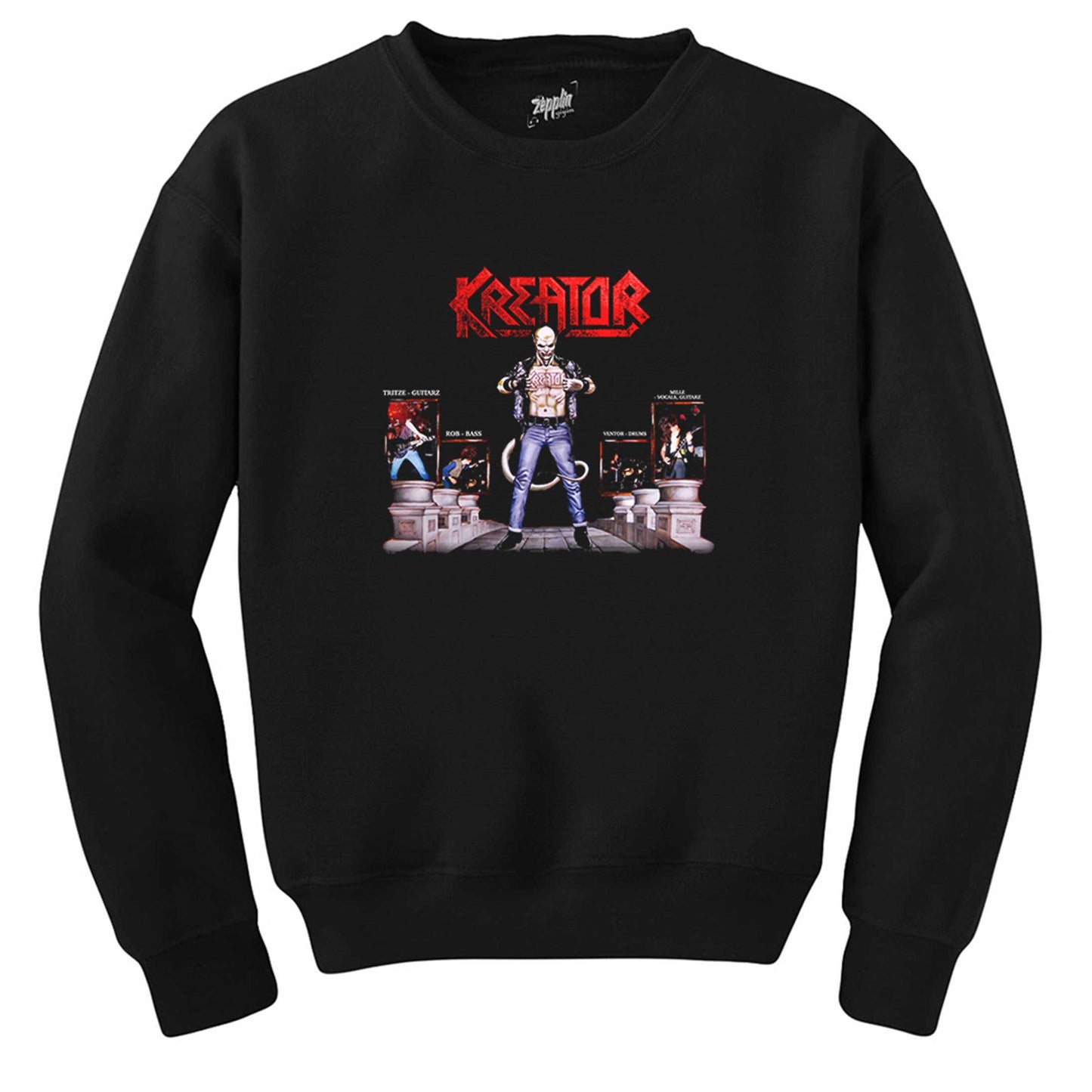 Kreator Terrible Certaint Siyah Sweatshirt