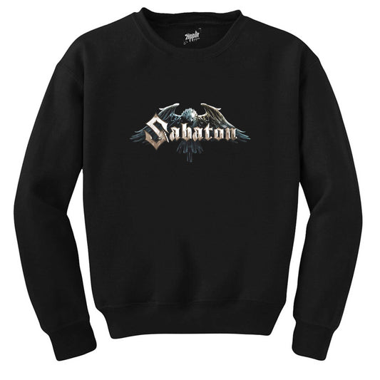 Sabaton Eagle Siyah Sweatshirt