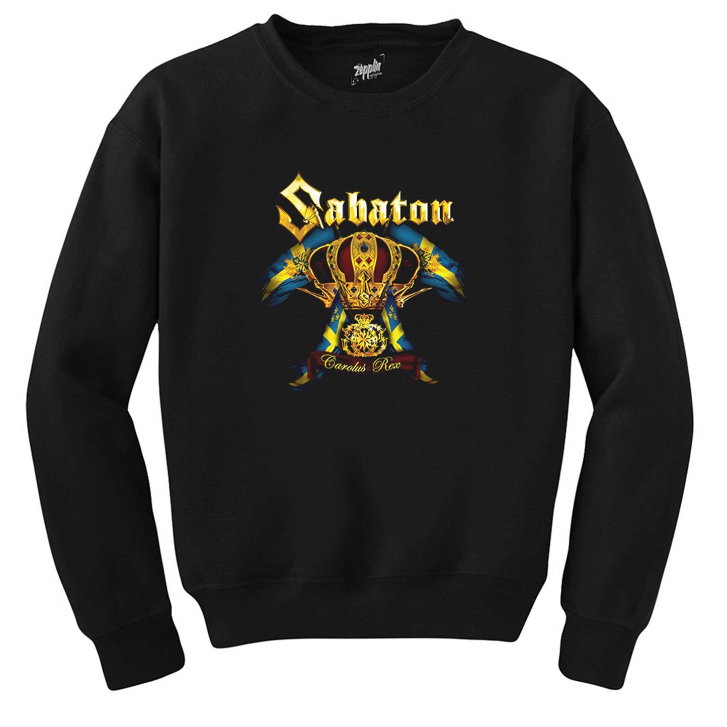 Sabaton Carolus Rex Siyah Sweatshirt
